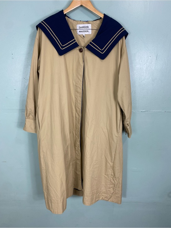 Damson Madder Jackets & Blazers - Damson Madder Ella Trench Coat Tan Size 8
